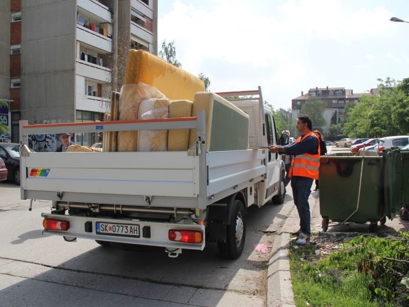Од петок акција за собирање кабаст отпад во Општина Аеродром