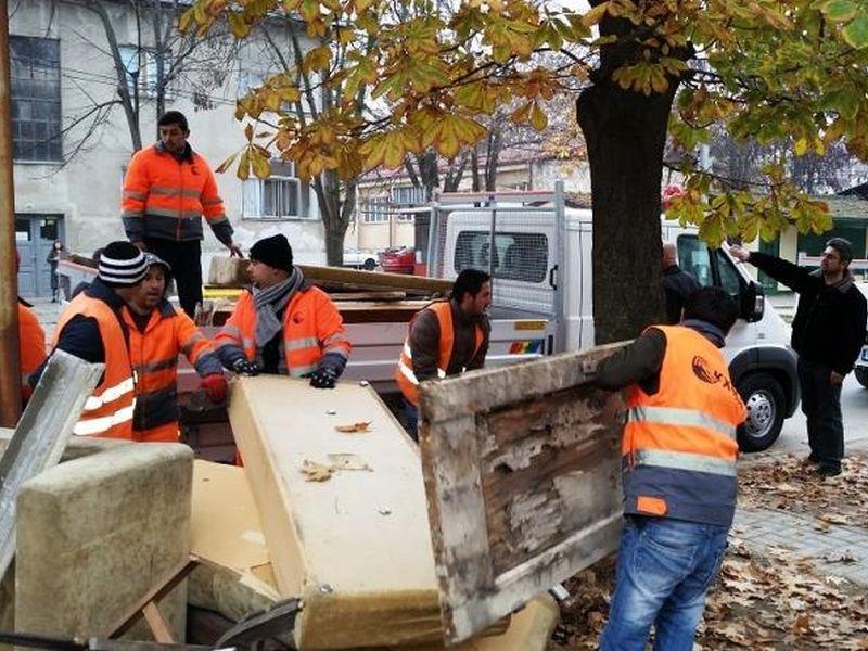 Акција за собирање кабаст отпад во Чаир 